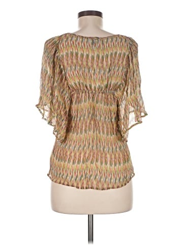Ella Moss 3/4 Sleeve Silk Top (view 2)