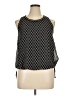 A. Byer 100% Polyester Black Sleeveless Blouse Size XL - photo 1