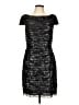 Cachet Tweed Black Cocktail Dress Size 12 - photo 1