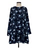 LUCCA 100% Polyester Blue Casual Dress Size XS - photo 1