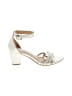 White Mt. Silver Sandals Size 7 - photo 1