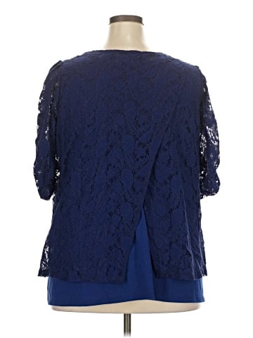 DG^2 by Diane Gilman 3/4 Sleeve Blouse (view 2)
