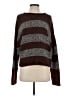 Banana Republic 100% Cotton Stripes Brown Pullover Sweater Size S - photo 1
