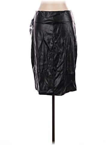 Double Take Faux Leather Skirt (view 2)