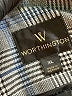 Worthington Plaid Gray Blazer Size XL - photo 6