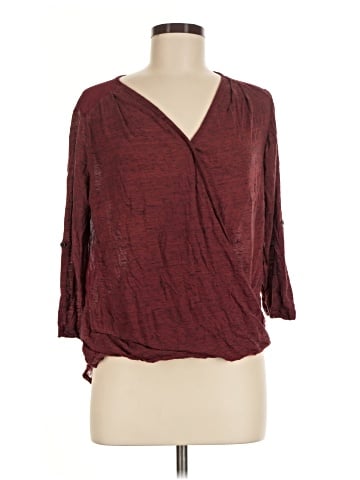 H.I.P. Happening in the Present 3/4 Sleeve Blouse (view 1)