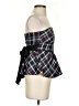 Odille 100% Acetate Blue Tube Top Size 0 - photo 4