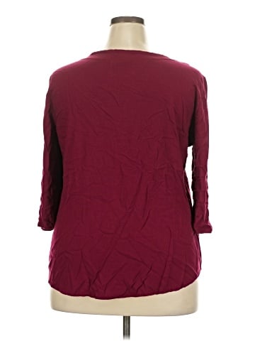 Faded Glory 3/4 Sleeve Blouse (view 2)