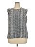Elle 100% Polyester Gray Sleeveless Blouse Size XXL - photo 1
