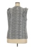 Elle 100% Polyester Gray Sleeveless Blouse Size XXL - photo 2