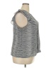 Elle 100% Polyester Gray Sleeveless Blouse Size XXL - photo 4