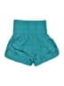 FP Movement 100% Nylon Solid Teal Shorts Size XS - photo 2