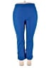 Ruby Rd. Solid Blue Active Pants Size 18 - photo 1