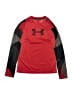 Under Armour 100% Polyester Red Long Sleeve T-Shirt Size L (estimated, youth) - photo 1