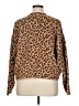 Ann Taylor Animal Print Brown Cardigan Size XL - photo 2
