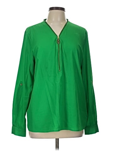 MICHAEL Michael Kors Long Sleeve Blouse (view 1)