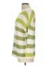 Tribal Jeans Stripes Green Pullover Sweater Size L - photo 5