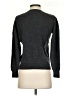 Lea & Viola 100% Cashmere Solid Gray Cashmere Pullover Sweater Size S - photo 2