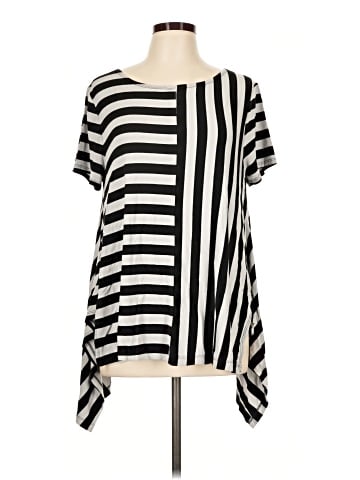 Lisa Bayne Short Sleeve Blouse (view 1)