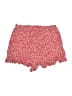 Copper Key 100% Rayon Floral Red Shorts Size M - photo 2