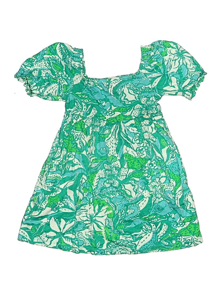 Pre-owned Lilly Pulitzer Kids' Dress In Green
