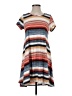 Discreet Stripes Gray Casual Dress Size XXS (estimated) - photo 1