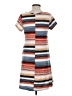 Discreet Stripes Gray Casual Dress Size XXS (estimated) - photo 2
