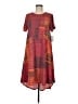 Lularoe Graphic Red Casual Dress Size M - photo 1