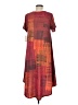 Lularoe Graphic Red Casual Dress Size M - photo 2