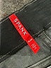 SPANX Solid Gray Black Denim Shorts Size M - photo 3