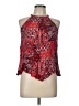 Maurices 100% Rayon Red Sleeveless Blouse Size L - photo 1