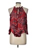 Maurices 100% Rayon Red Sleeveless Blouse Size L - photo 2
