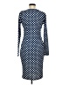 Miusol Polka Dots Blue Casual Dress Size M - photo 2
