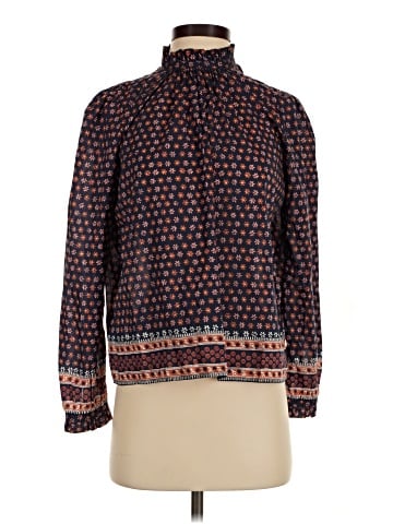 Birds of Paradis by Trovata Long Sleeve Blouse (view 1)