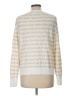 J.Crew Factory Store Stripes Ivory Pullover Sweater Size L - photo 2