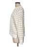 J.Crew Factory Store Stripes Ivory Pullover Sweater Size L - photo 5