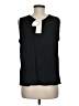 Press Black Sleeveless Blouse Size M - photo 2