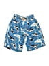 iExtreme 100% Polyester Print Blue Board Shorts Size 4 - photo 1