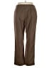 Basic Editions Plaid Brown Dress Pants Size 16 - photo 2