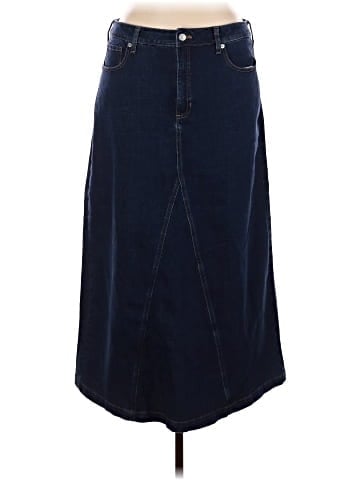 Banana Republic Factory Store Denim Skirt (view 1)