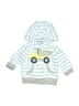 Carter's 100% Cotton Blue Zip Up Hoodie 0-3 MO / 3 MO - photo 1