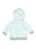 Carter's 100% Cotton Blue Zip Up Hoodie 0-3 MO / 3 MO - photo 2