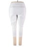 Cato Solid White Active Pants Size 22 - photo 2
