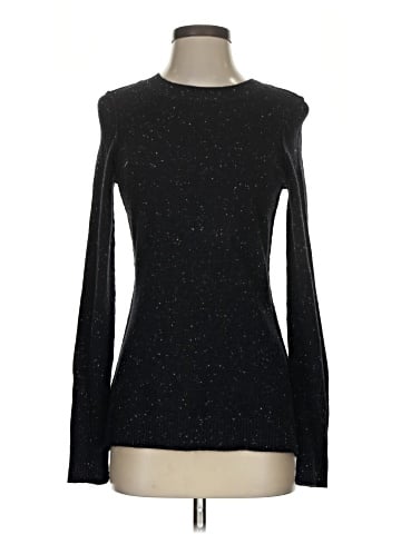 Aqua Cashmere Pullover Sweater (view 1)