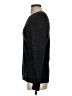 Aqua 100% Cashmere Metallic Black Cashmere Pullover Sweater Size XS - photo 5