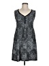 Gerry Paisley Gray Casual Dress Size M - photo 1