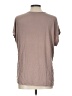 Green Envelope Brown Short Sleeve Top Size L - photo 2