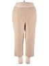 Valerie Stevens Solid Tan Casual Pants Size 20 - photo 1
