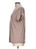 Green Envelope Brown Short Sleeve Top Size L - photo 5