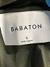Babaton 100% Cupro Green Trenchcoat Size S - photo 6